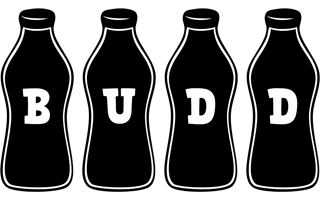 Budd bottle logo