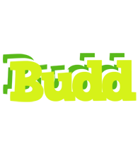 Budd citrus logo