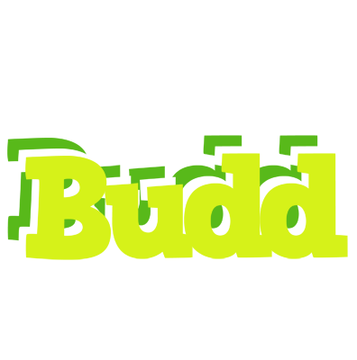 Budd citrus logo