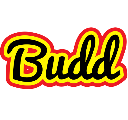 Budd flaming logo