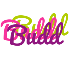 Budd flowers logo