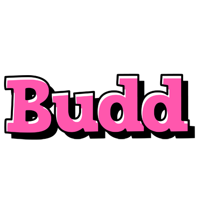 Budd girlish logo