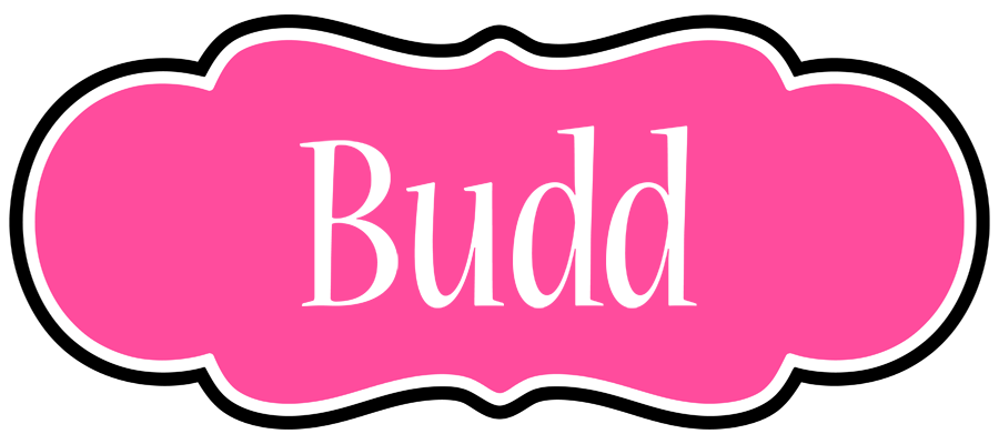 Budd invitation logo