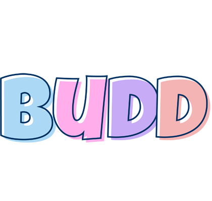Budd pastel logo