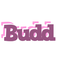 Budd relaxing logo