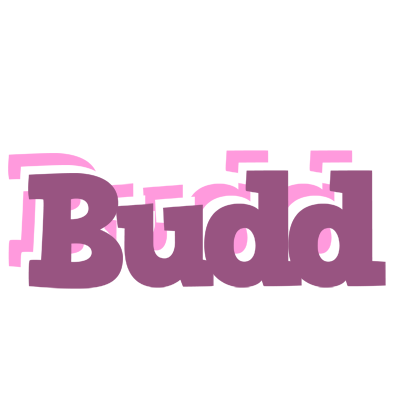 Budd relaxing logo