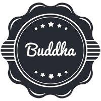 Buddha badge logo