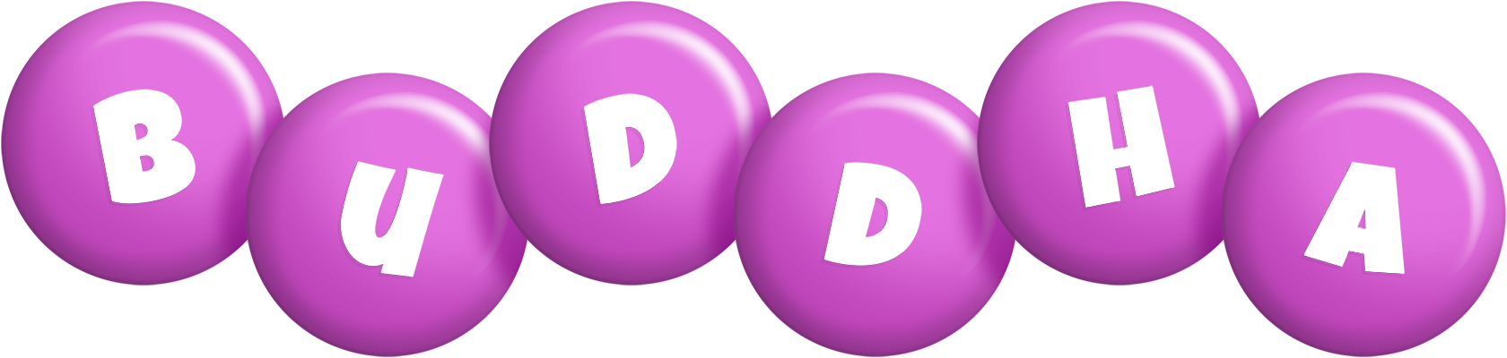 Buddha candy-purple logo