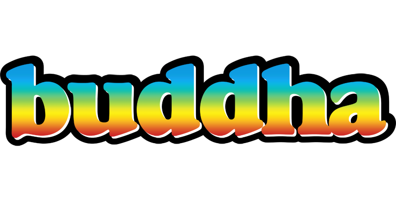 Buddha color logo