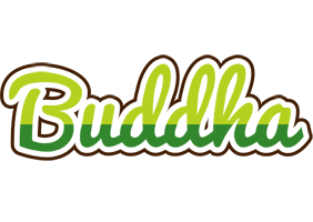 Buddha golfing logo