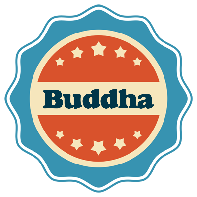 Buddha labels logo