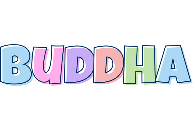Buddha pastel logo