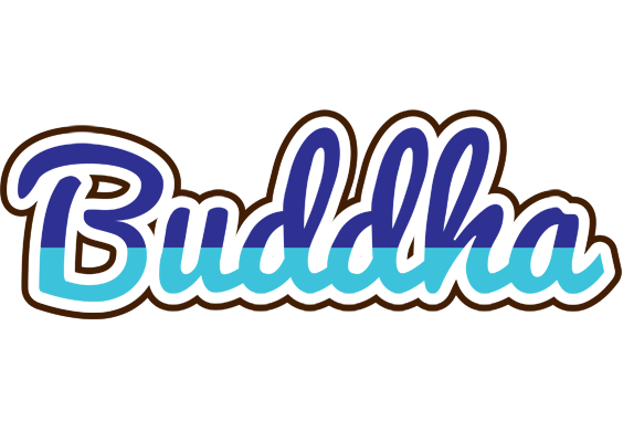 Buddha raining logo