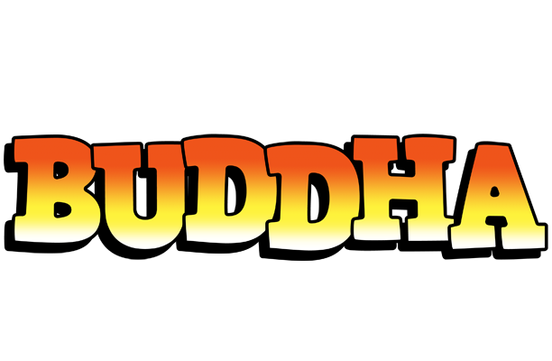 Buddha sunset logo
