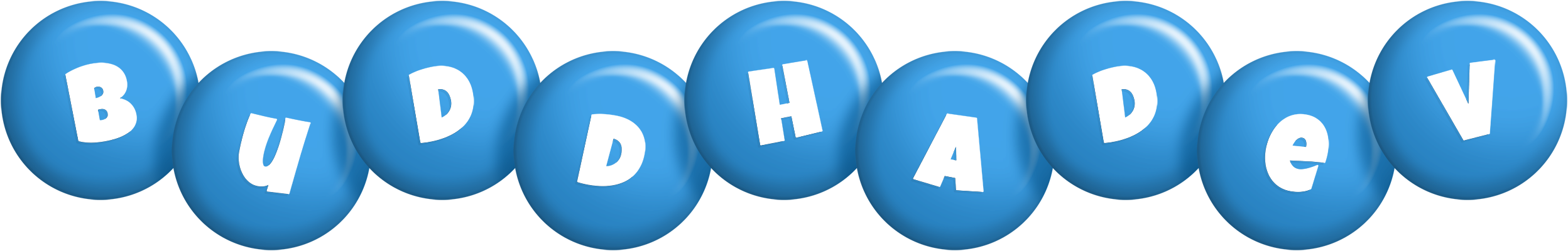 Buddhadev candy-blue logo