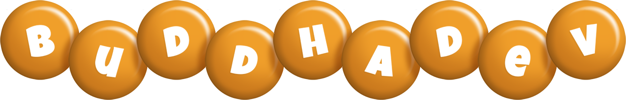 Buddhadev candy-orange logo