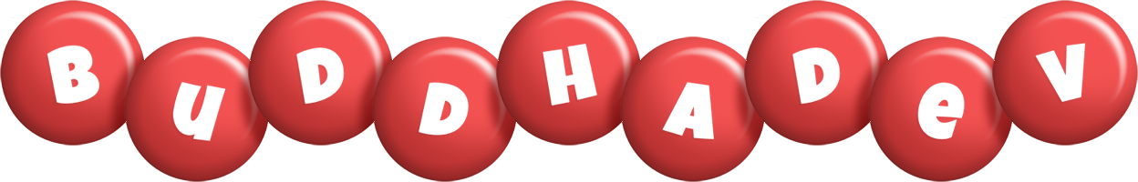 Buddhadev candy-red logo