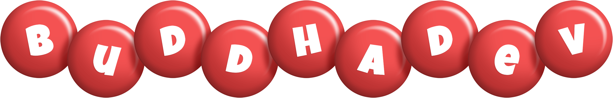 Buddhadev candy-red logo