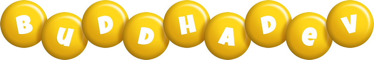 Buddhadev candy-yellow logo