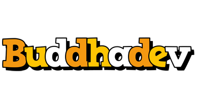 Buddhadev cartoon logo