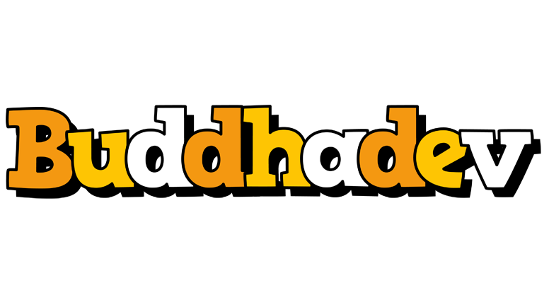 Buddhadev cartoon logo