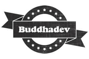 Buddhadev grunge logo