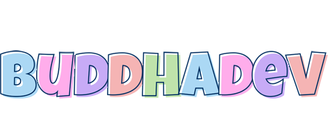 Buddhadev pastel logo