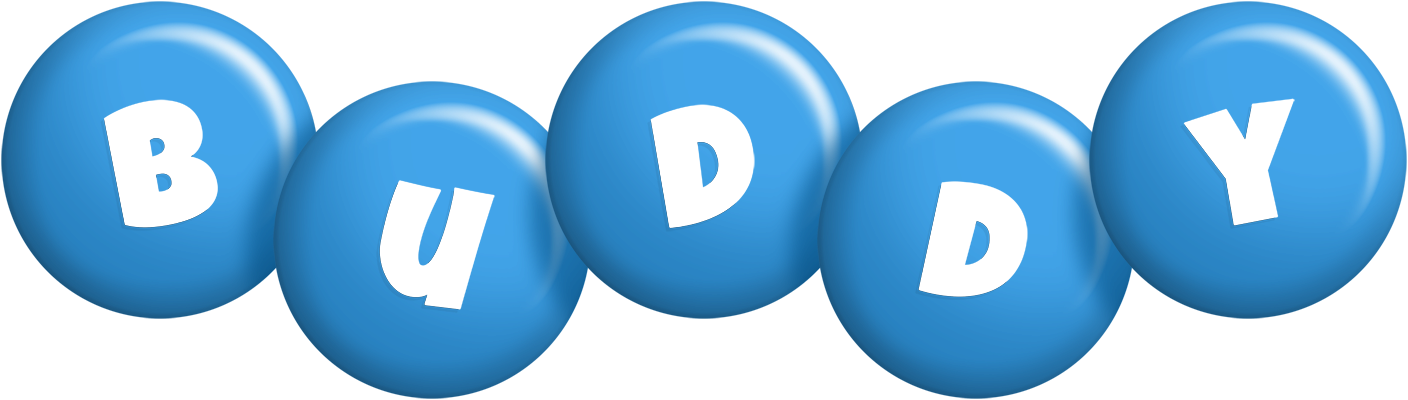 Buddy candy-blue logo