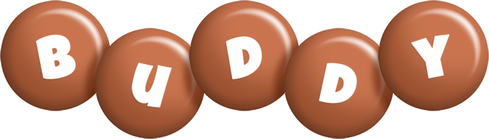 Buddy candy-brown logo
