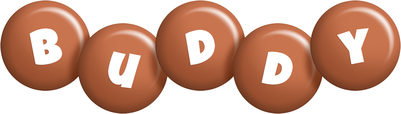 Buddy candy-brown logo