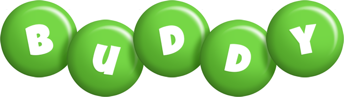 Buddy candy-green logo