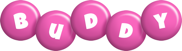 Buddy candy-pink logo
