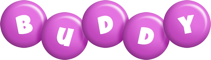 Buddy candy-purple logo