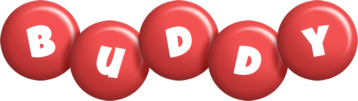 Buddy candy-red logo