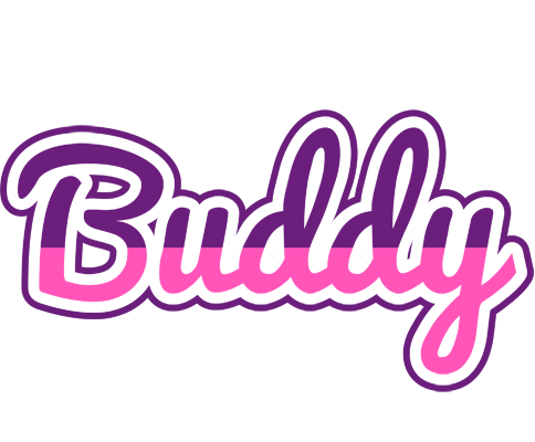 Buddy cheerful logo