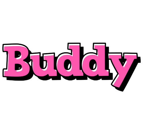 Buddy girlish logo