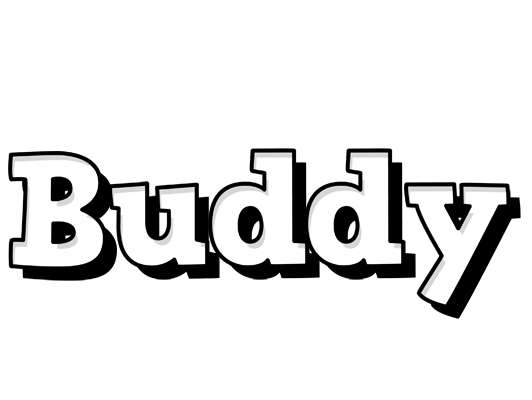 Buddy snowing logo