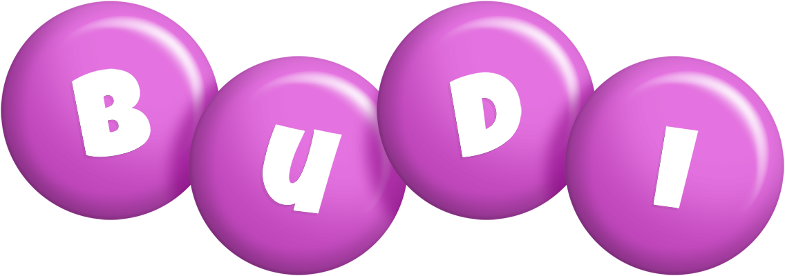 Budi candy-purple logo