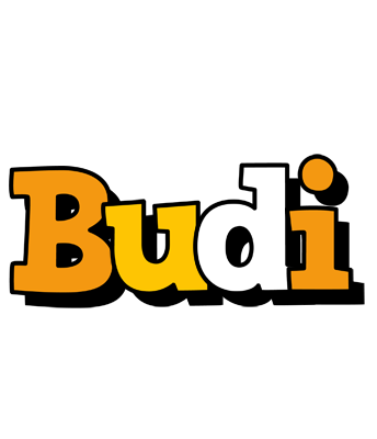 Budi cartoon logo