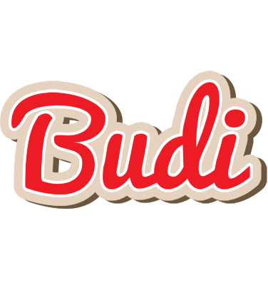 Budi chocolate logo