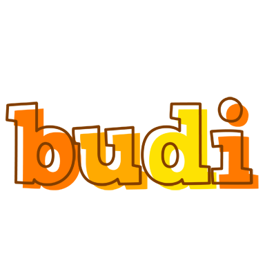 Budi desert logo