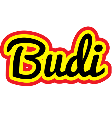 Budi flaming logo