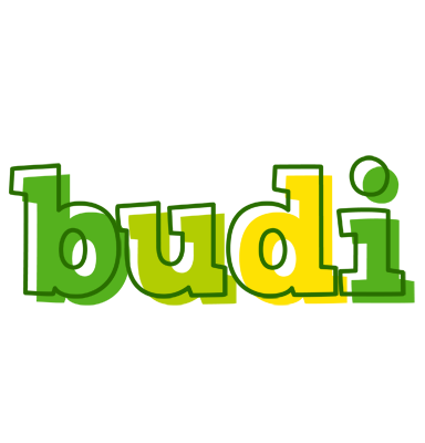 Budi juice logo