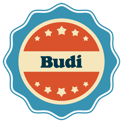 Budi labels logo