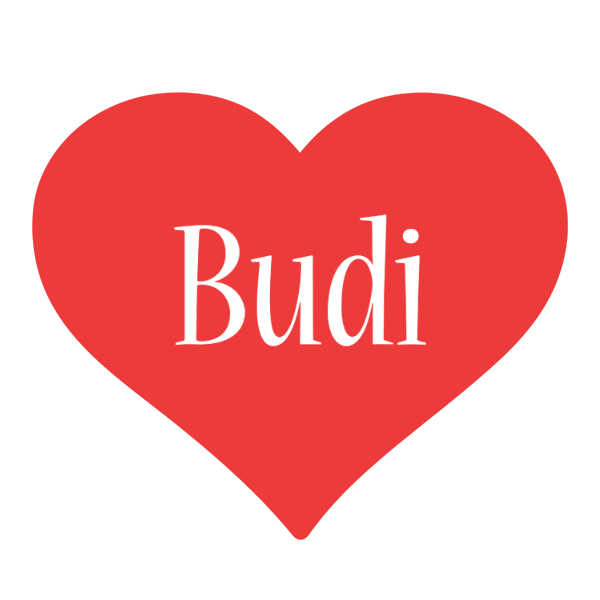 Budi love logo
