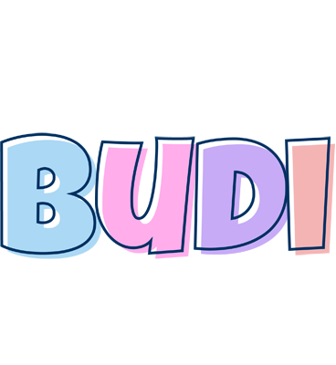 Budi pastel logo