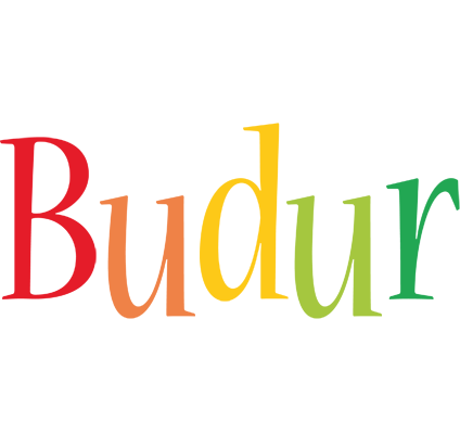 Budur birthday logo