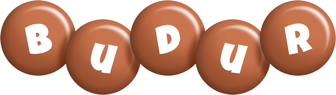 Budur candy-brown logo