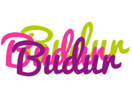 Budur flowers logo