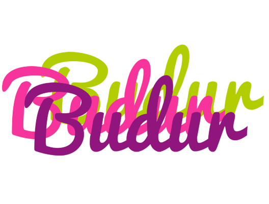 Budur flowers logo